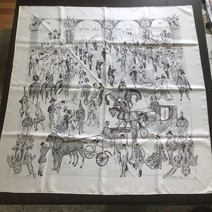Authentic Hermès Silk Scarf